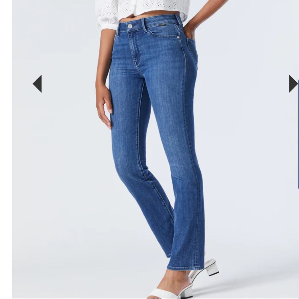 KENDRA HIGH RISE STRAIGHT LEG MID SUPERSOFT W28/L32